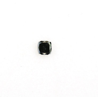 0.32 CT Cushion Shape Loose Black Diamond for Statement Jewelry, Gift for Girlfriend or Wife, Gold Ring Gemstone