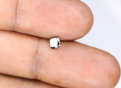 0.32 CT Cushion Shape Loose Black Diamond for Statement Jewelry, Gift for Girlfriend or Wife, Gold Ring Gemstone