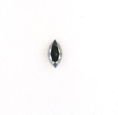 0.33 CT Marquise Shape Salt And Pepper Diamond | Natural Loose Black Diamonds For Weeding & Earring | For pendant | For Bracelet Diamonds