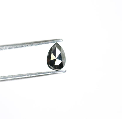 0.51 CT Pear Shape Natural Black Diamond for Pendant | Ideal for Engagement Ring | Unique Pear Black Diamond | Perfect Gift for Women |