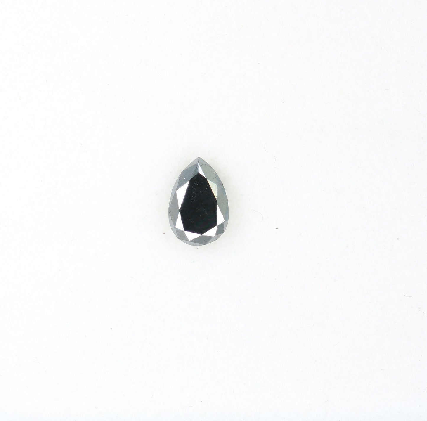 0.51 CT Pear Shape Natural Black Diamond for Pendant | Ideal for Engagement Ring | Unique Pear Black Diamond | Perfect Gift for Women |