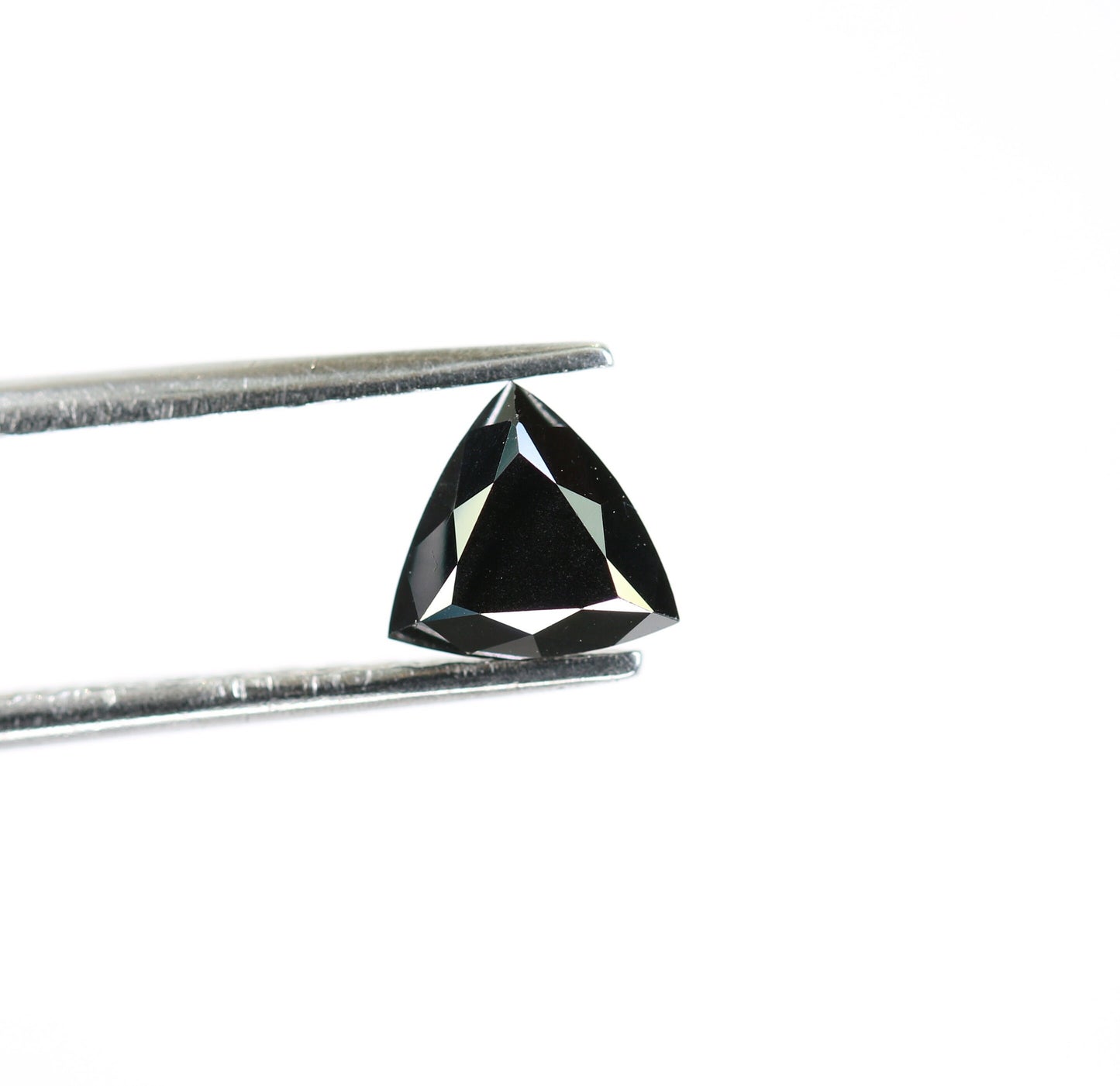 0.88 CT Triangle Shape Fancy Black Color Diamond For Wedding Ring | Proposal Ring | Classy Black DiamondFor Gold Ring Diamonds