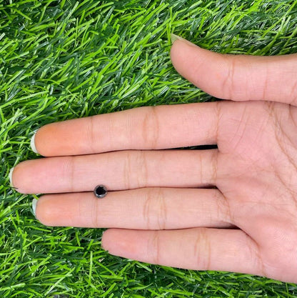 0.68 CT Antique Black Round Brilliant Diamond | Stunning Proposal Ring | Round Wedding Band | Gemstone Ring | Custom Gold Setting