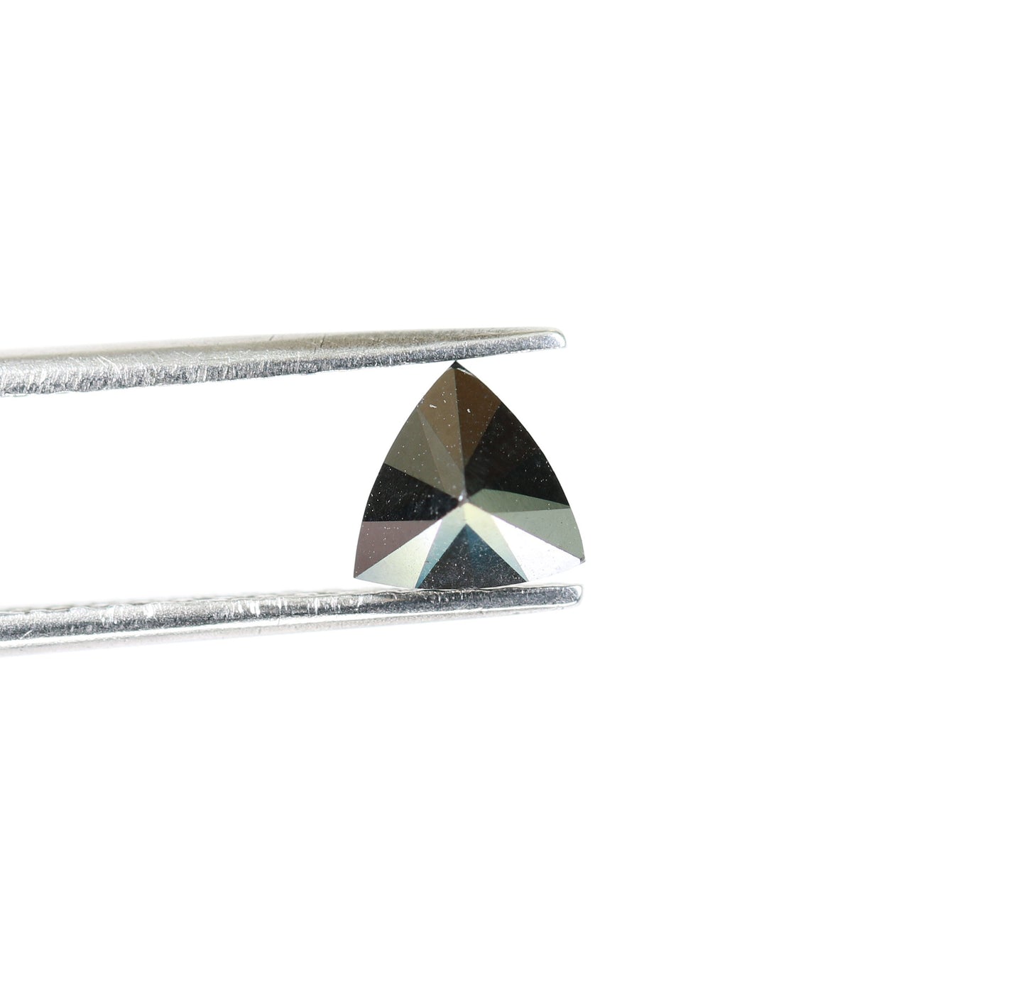 0.88 CT Triangle Shape Fancy Black Color Diamond For Wedding Ring | Proposal Ring | Classy Black DiamondFor Gold Ring Diamonds