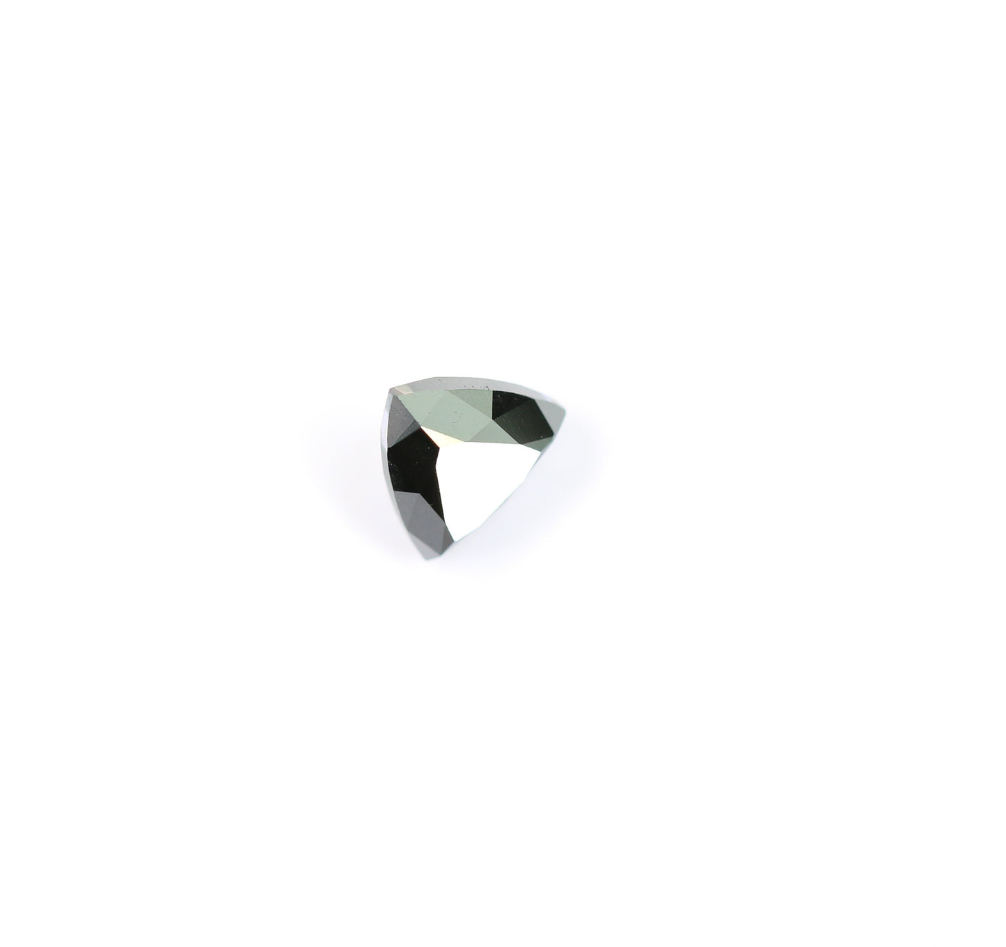 0.88 CT Triangle Shape Fancy Black Color Diamond For Wedding Ring | Proposal Ring | Classy Black DiamondFor Gold Ring Diamonds