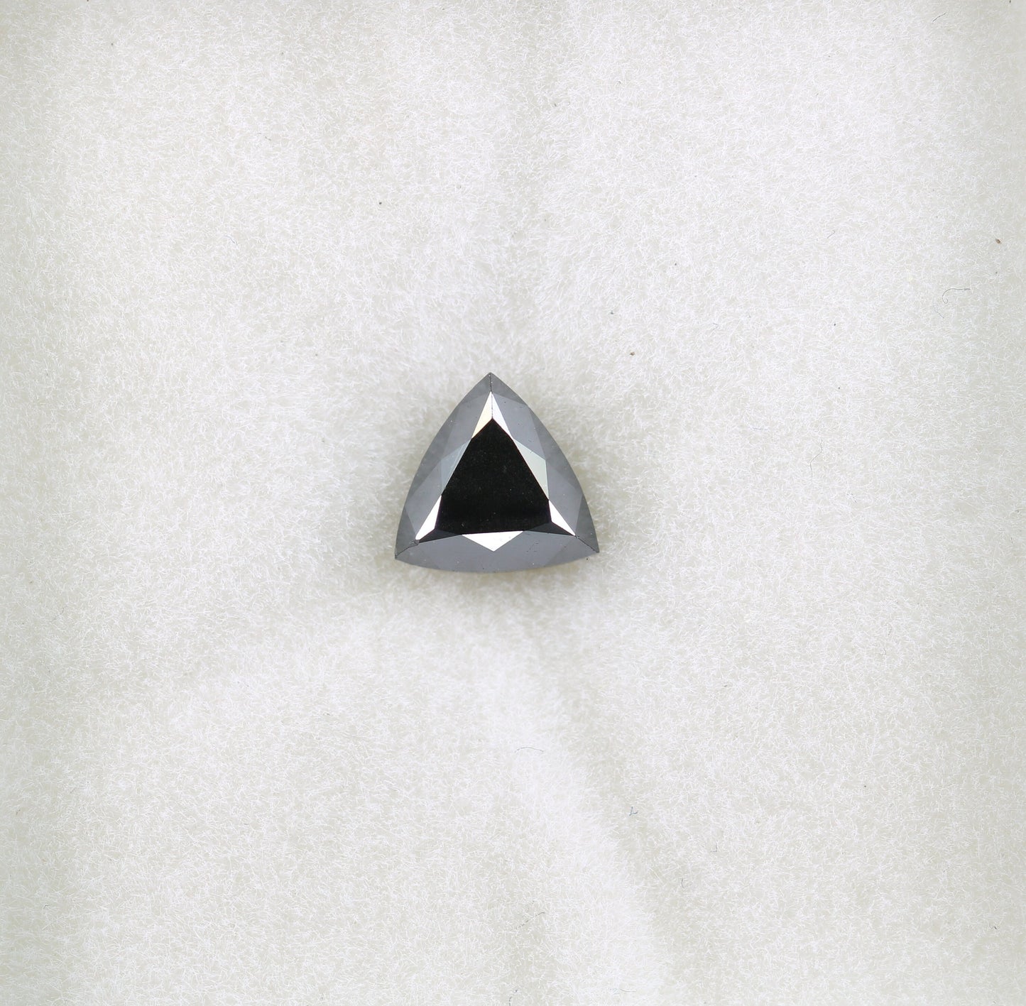 0.88 CT Triangle Shape Fancy Black Color Diamond For Wedding Ring | Proposal Ring | Classy Black DiamondFor Gold Ring Diamonds