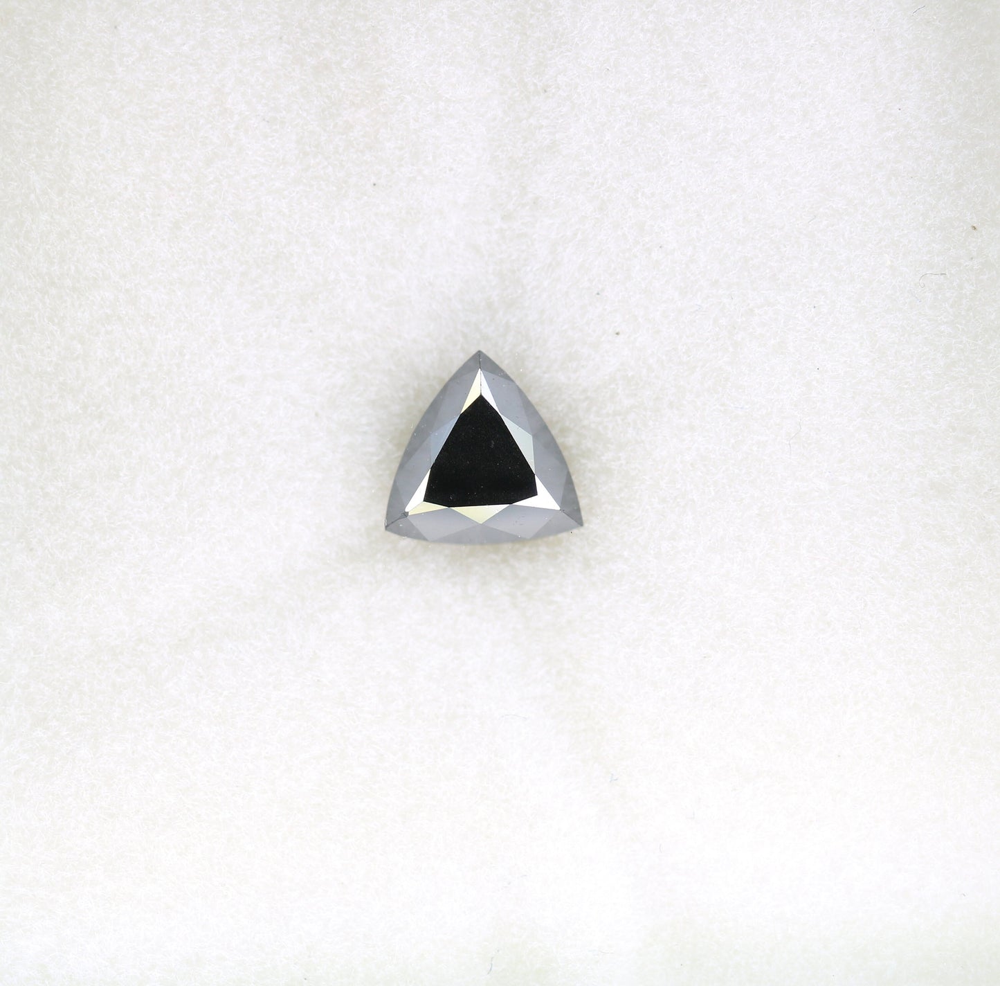 0.88 CT Triangle Shape Fancy Black Color Diamond For Wedding Ring | Proposal Ring | Classy Black DiamondFor Gold Ring Diamonds