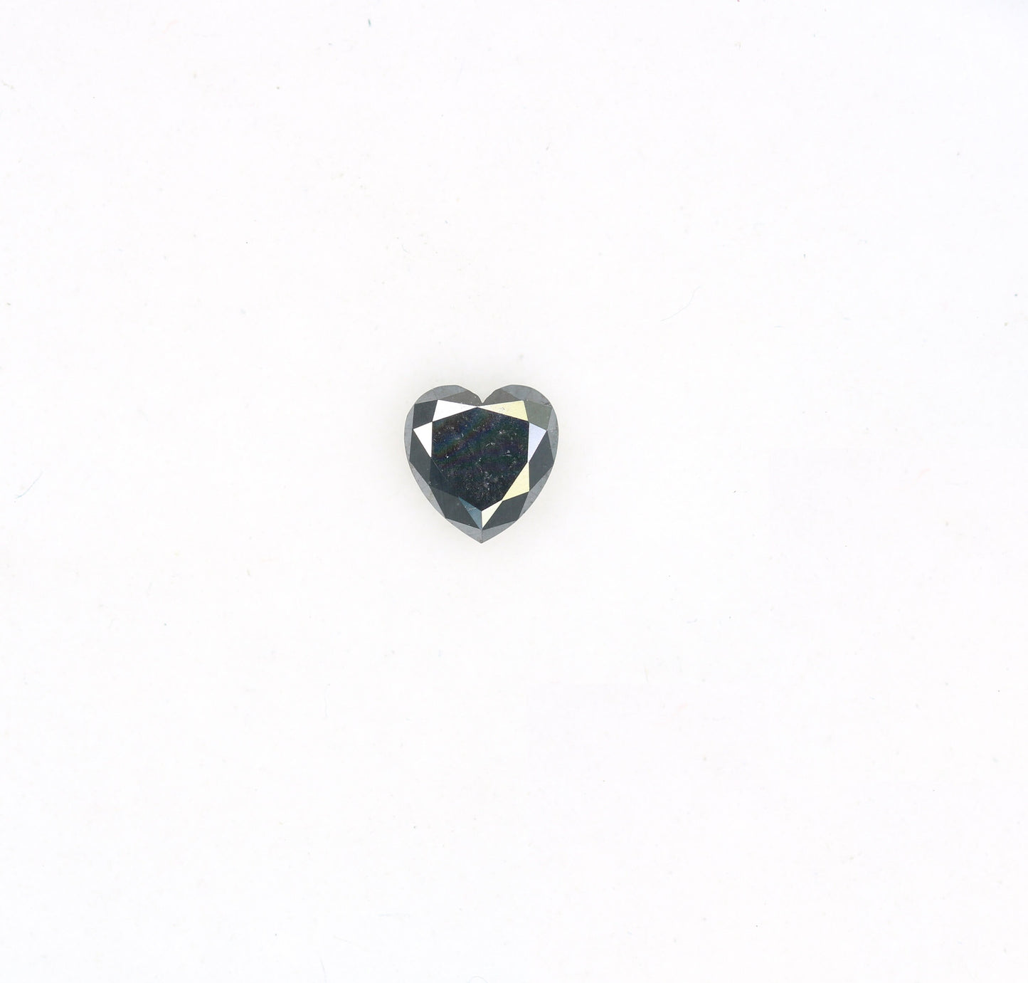 Heartfelt Elegance: 0.26 CT Heart-Shaped Black Diamond - Perfect for Every Occasion!For Gold Ring Diamonds