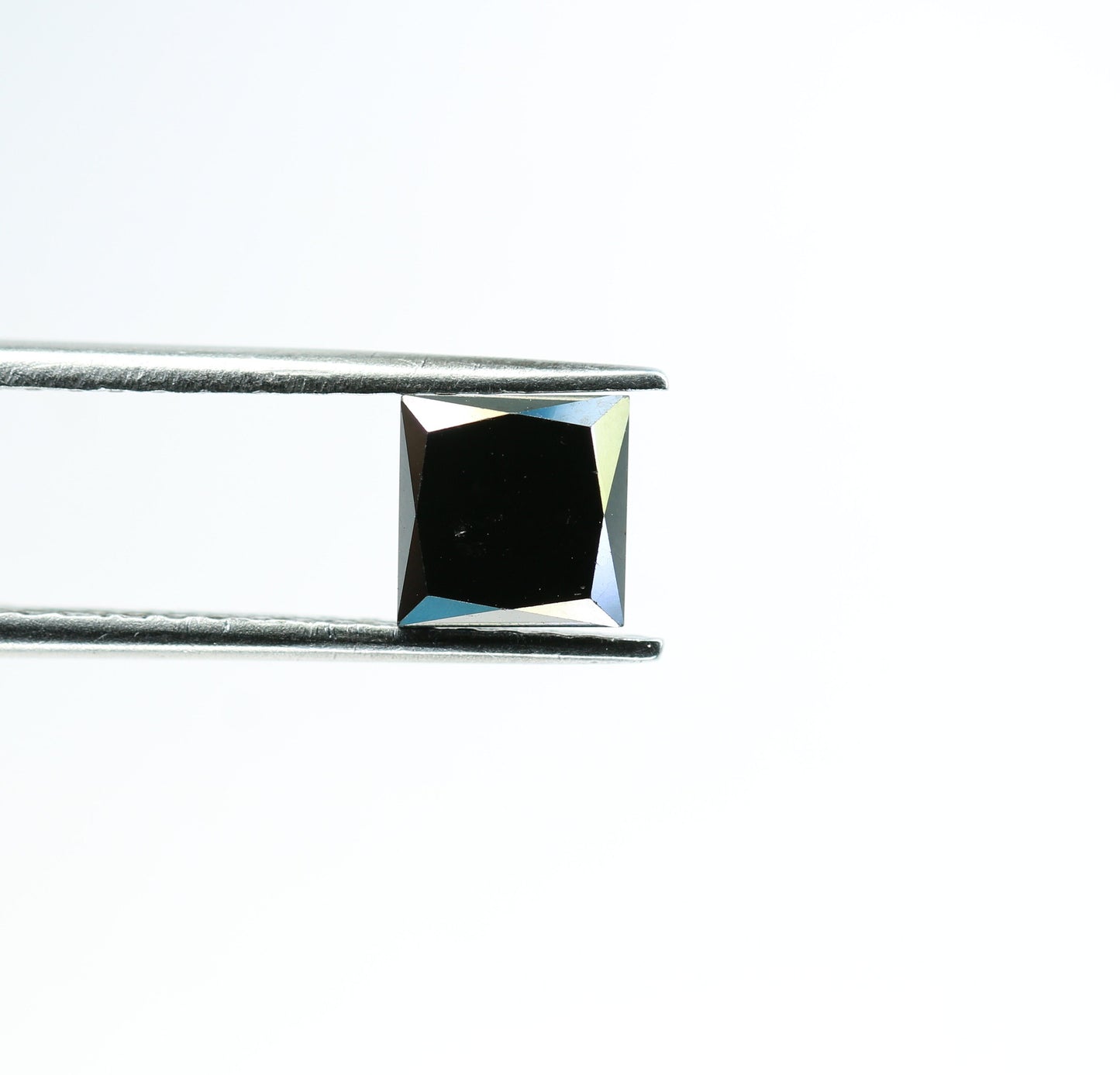 1.78 CT Fancy Black Princess Cut Diamond For Jewelry Making | Gift for Girl Friend | Gift For Wife | Anniversary GiftFor Gold Ring Diamonds