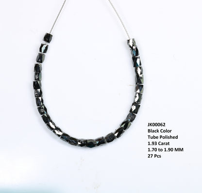 Black Diamond Beads | Faceted AAA Quality Loose Gems for Retro & Crystal Necklaces | Unique DIY Jewelry Supplies Craft Beads