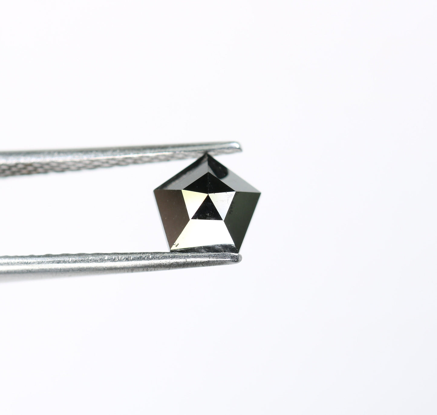 1.16 CT Salt and Pepper Unique Loose Diamond, Shield Cut for Handmade Necklace Pendant, Fancy Diamond Engagement Gold Ring For Women