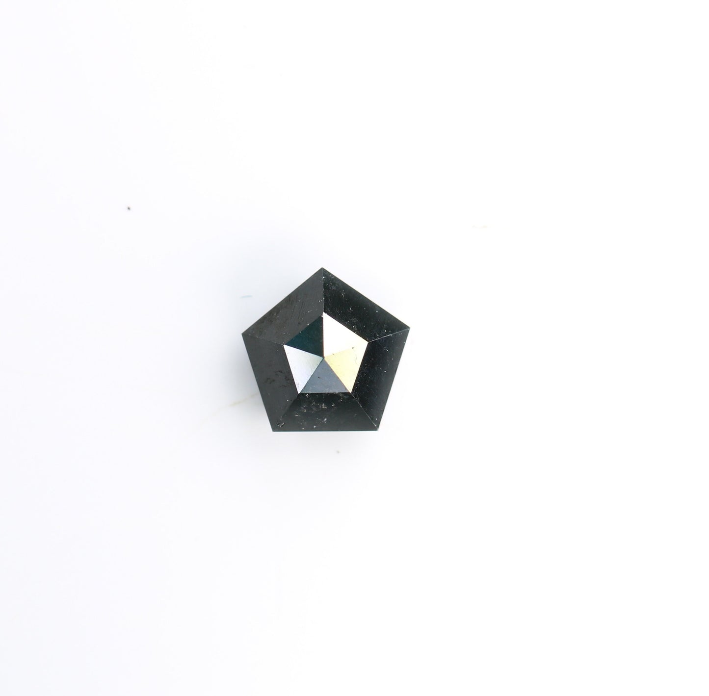 1.16 CT Salt and Pepper Unique Loose Diamond, Shield Cut for Handmade Necklace Pendant, Fancy Diamond Engagement Gold Ring For Women