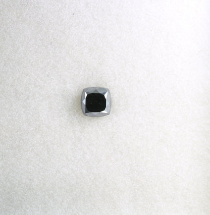 0.32 CT Fancy Cushion Black Loose Diamond for Wedding Jewelry, Pendant, Gift for Her, Gold Ring