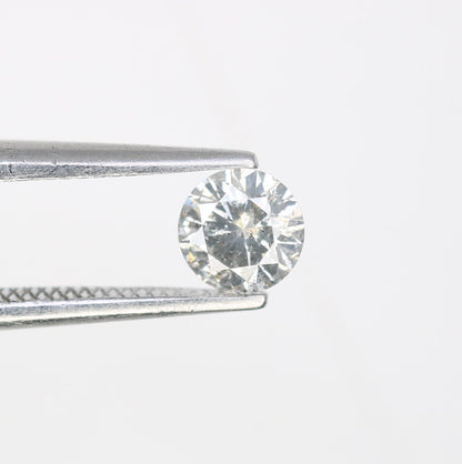 0.35 CT Natural Rustic Salt and Pepper Brilliant Cut Diamond | Perfect for Wedding Ring, Proposal Ring, or Jewelry Making | Wholesale Price