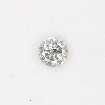 0.39 CT Brilliant Cut Loose Salt And Pepper Diamond For Statement Jewelry | Engagement Ring | Wedding Jewlery | Gift For HerFor Gold Ring