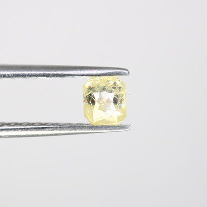 Yellow Emerald Cut Loose Salt & Pepper Diamond - Perfect for Wedding Rings - Labor Day Sale - Custom Jewelry