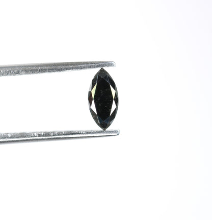 0.35 CT Marquise Shape Salt And Pepper Diamond | Natural Loose Black Diamonds For Weeding & Earring | For pendant | For Bracelet Diamonds