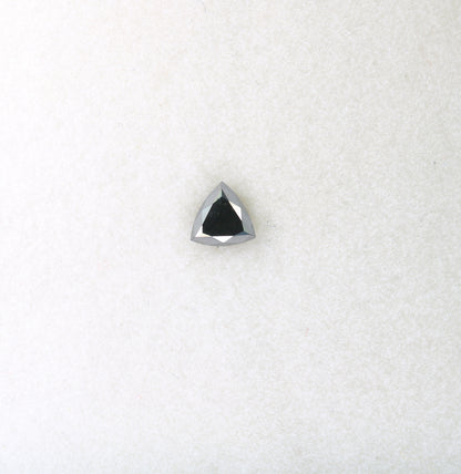 0.16 CT Triangle Shape Black Color Rustic Diamond For Wedding Ring | For Pendant |Triangle Diamond | Black DiamondFor Gold Ring Diamonds
