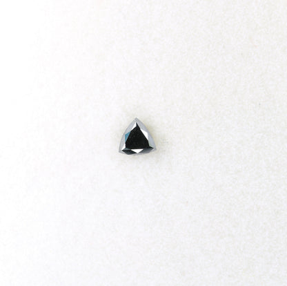 0.16 CT Triangle Shape Black Color Rustic Diamond For Wedding Ring | For Pendant |Triangle Diamond | Black DiamondFor Gold Ring Diamonds