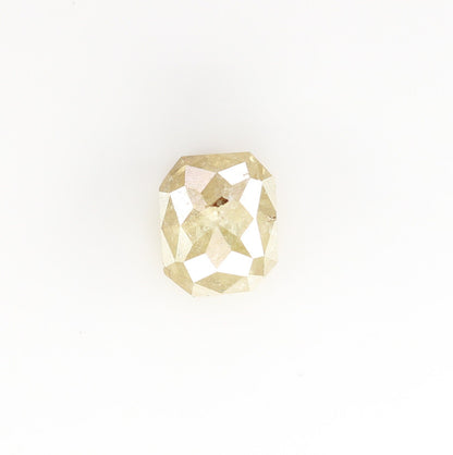 0.73 CT Gorgeous Cushion Shape Light Yellow Natural Diamond for Ring, Fancy Light Yellow Color, Wedding Jewelry, Gift for Her