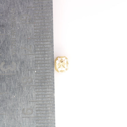 0.73 CT Gorgeous Cushion Shape Light Yellow Natural Diamond for Ring, Fancy Light Yellow Color, Wedding Jewelry, Gift for Her