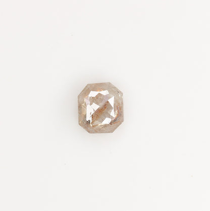 0.5 CT Rustic Peach Cushion Shape Loose Diamond for Ring, Pendant, Customized Jewelry Making, Gold Ring