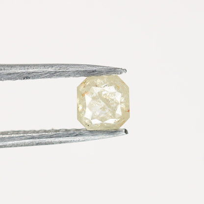 0.42 CT Natural Cushion Shape Light Yellow Diamond for Engagement Ring, Wedding Ring, Jewelry, Gift for Her, Gold Ring
