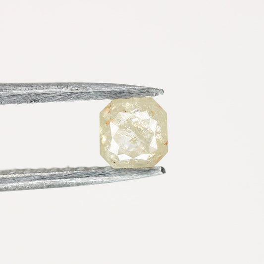 0.42 CT Natural Cushion Shape Light Yellow Diamond for Engagement Ring, Wedding Ring, Jewelry, Gift for Her, Gold Ring
