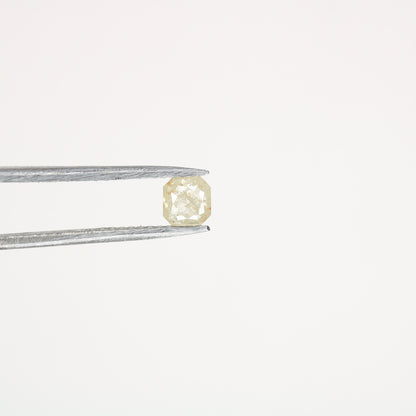 0.42 CT Natural Cushion Shape Light Yellow Diamond for Engagement Ring, Wedding Ring, Jewelry, Gift for Her, Gold Ring