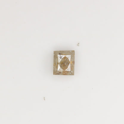 0.3 CT Square Shape Peach Colour Diamond For Engagement Ring, Proposal Ring, Gift For HerFor Gold Ring Diamonds