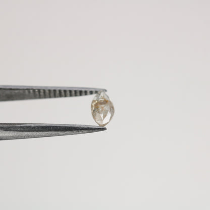 0.37 CT Marquise Shape Salt And Pepper Diamond | Loose Champagne / Crystal Diamonds For Weeding & Earring | For pendant | For Bracelet