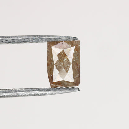 1.2 CT Baguette Shape Salt And Pepper Diamond | Natural Loose Champagne Diamonds For Weeding & Earring | For pendant | For Bracelet Diamonds