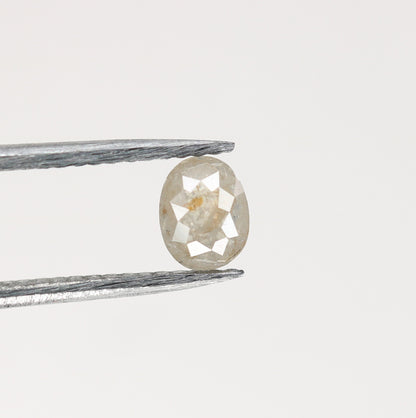 0.44 CT Oval Shape Natural Peach Color Diamond for Wedding Jewelry, Engagement Ring, Gift for Daughter, Gold Ring