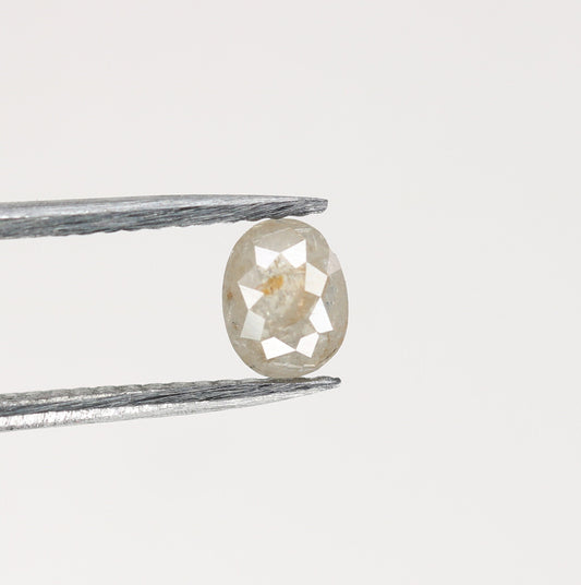 0.44 CT Oval Shape Natural Peach Color Diamond for Wedding Jewelry, Engagement Ring, Gift for Daughter, Gold Ring