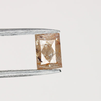 0.75 CT Baguette Shape Salt And Pepper Diamond | Natural Loose Champagne Diamonds For Weeding & Earring | For pendant | For Bracelet