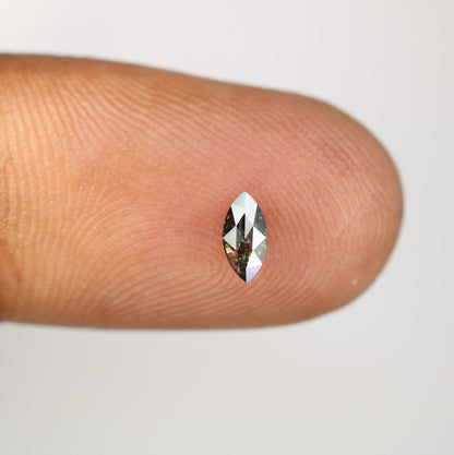 0.24 CT Marquise Shape Salt And Pepper Diamond | Natural Loose Diamonds For Weeding & Earring | For pendant | For Jewelry | For Bracelet