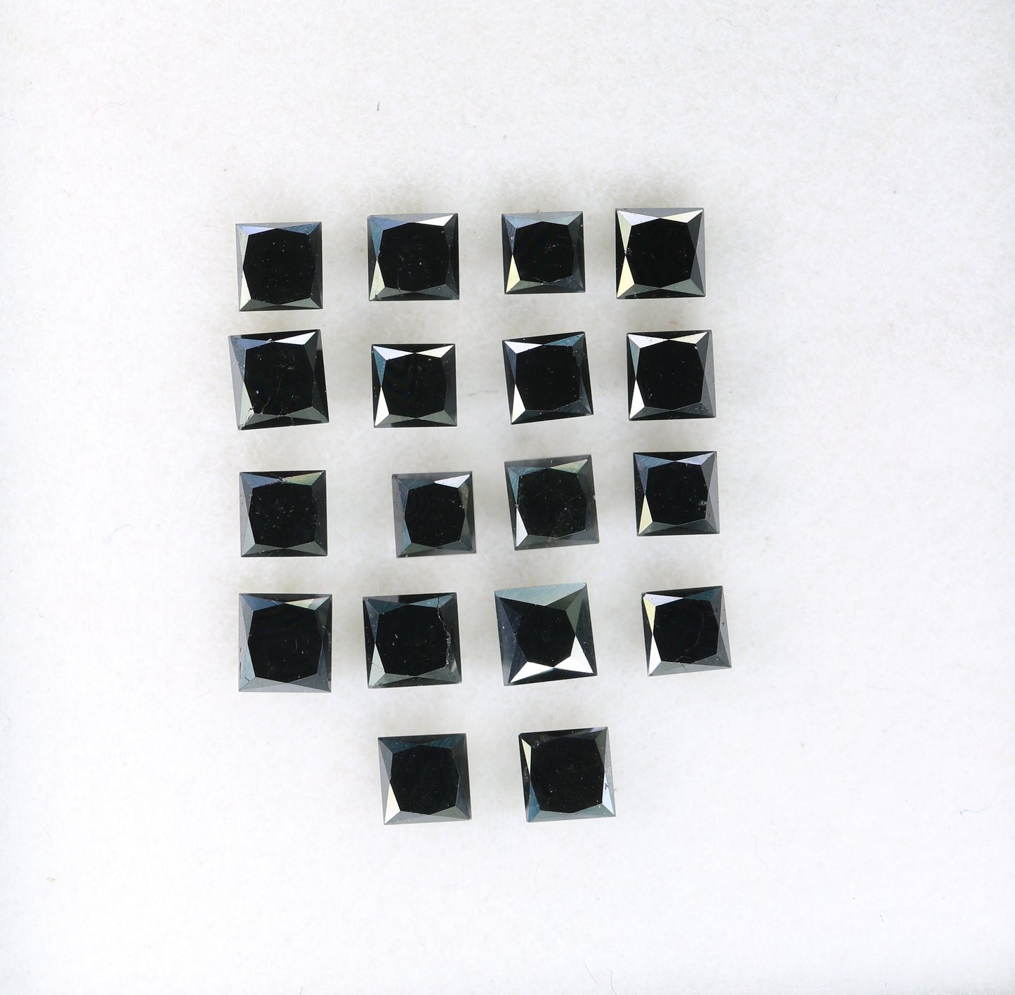 3.15 CT Beautiful Princess Cut Black Rustic Diamond For Wedding Jewelry | Engagement Ring | Diamond Pendant | Gift For HerFor Gold Ring