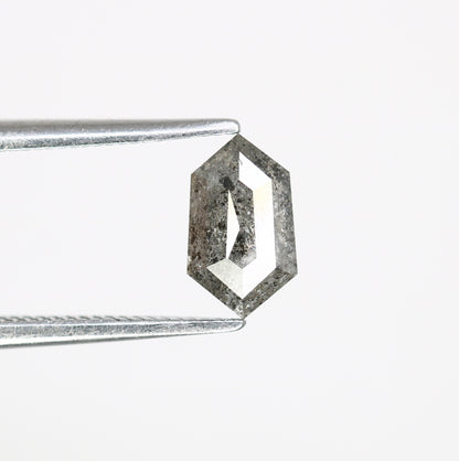 0.73 CT Salt and Pepper Hexagon Cut - Natural Loose Hexagon Shape -Unique Diamond for Ring - Special Gift for Her - Wholesaler of Diamond