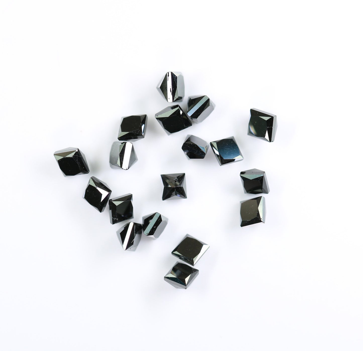 3.15 CT Beautiful Princess Cut Black Rustic Diamond For Wedding Jewelry | Engagement Ring | Diamond Pendant | Gift For HerFor Gold Ring