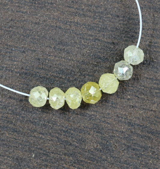 Vibrant Multicolor Diamond Beads | AAA Quality Faceted Loose Gems for Retro & Crystal Necklaces | Unique Jewelry Making Supplies Craft Bead