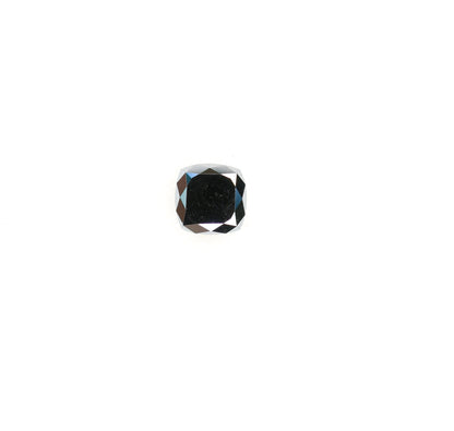 0.32 CT Cushion Shape Loose Black Diamond for Statement Jewelry, Gift for Girlfriend or Wife, Wedding Gift, Gold Ring