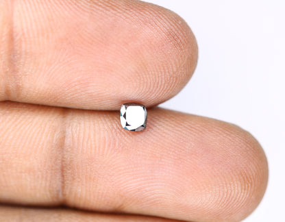 0.32 CT Cushion Shape Loose Black Diamond for Statement Jewelry, Gift for Girlfriend or Wife, Wedding Gift, Gold Ring