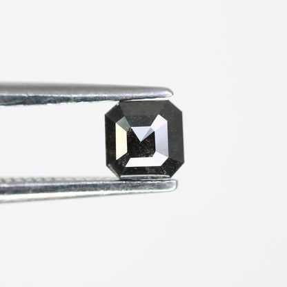 0.35 CT Emerald Cut Loose Salt & Pepper Diamond - Ideal for Wedding Rings - Labor Day Sale