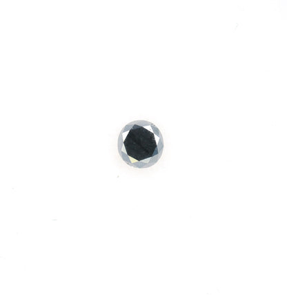 0.33 CT Fancy Black Round Brilliant Cut Natural Diamond | Perfect for Engagement Ring, Wedding Ring, or Anniversary Gift | Ideal for Wife