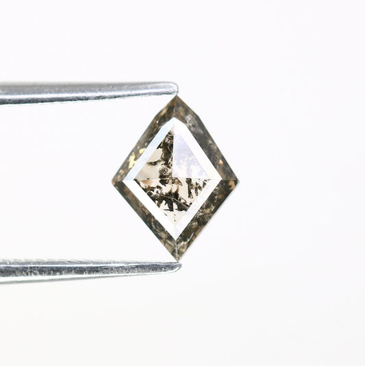 0.68 CT Shape Salt and Pepper Kite Shape - Natural Kite shape Loose Diamond -For 14k Gold Jewelry - Christmas Gift - LABORDAY Offer