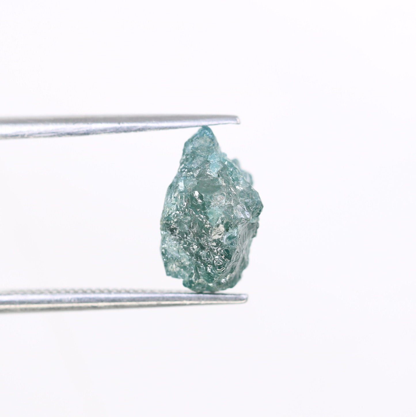 3.31 CT blue raw rough diamond natural uncut diamond loose diamonds for her antique wedding ring gifts for mom salt and pepper