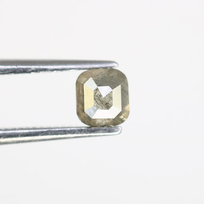 0.51 CT Emerald Cut Loose Salt & Pepper Diamond - Perfect for Wedding Rings - Labor Day Sale