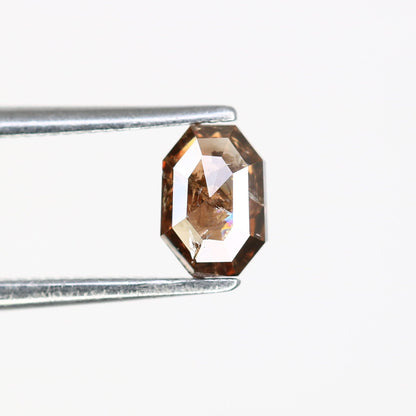 0.59 CT Fancy Brown Emerald Shape - Natural Gemstone for Diamond Pendant | One-of-a-Kind Necklace & Earring Set