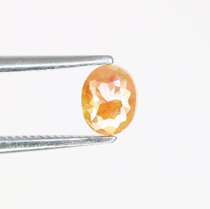 0.39 CT Rare Red Diamond Oval Cut - Unique Gemstone for Engagement Rings, Custom Jewelry, Wedding & Birthday Gift Ideas