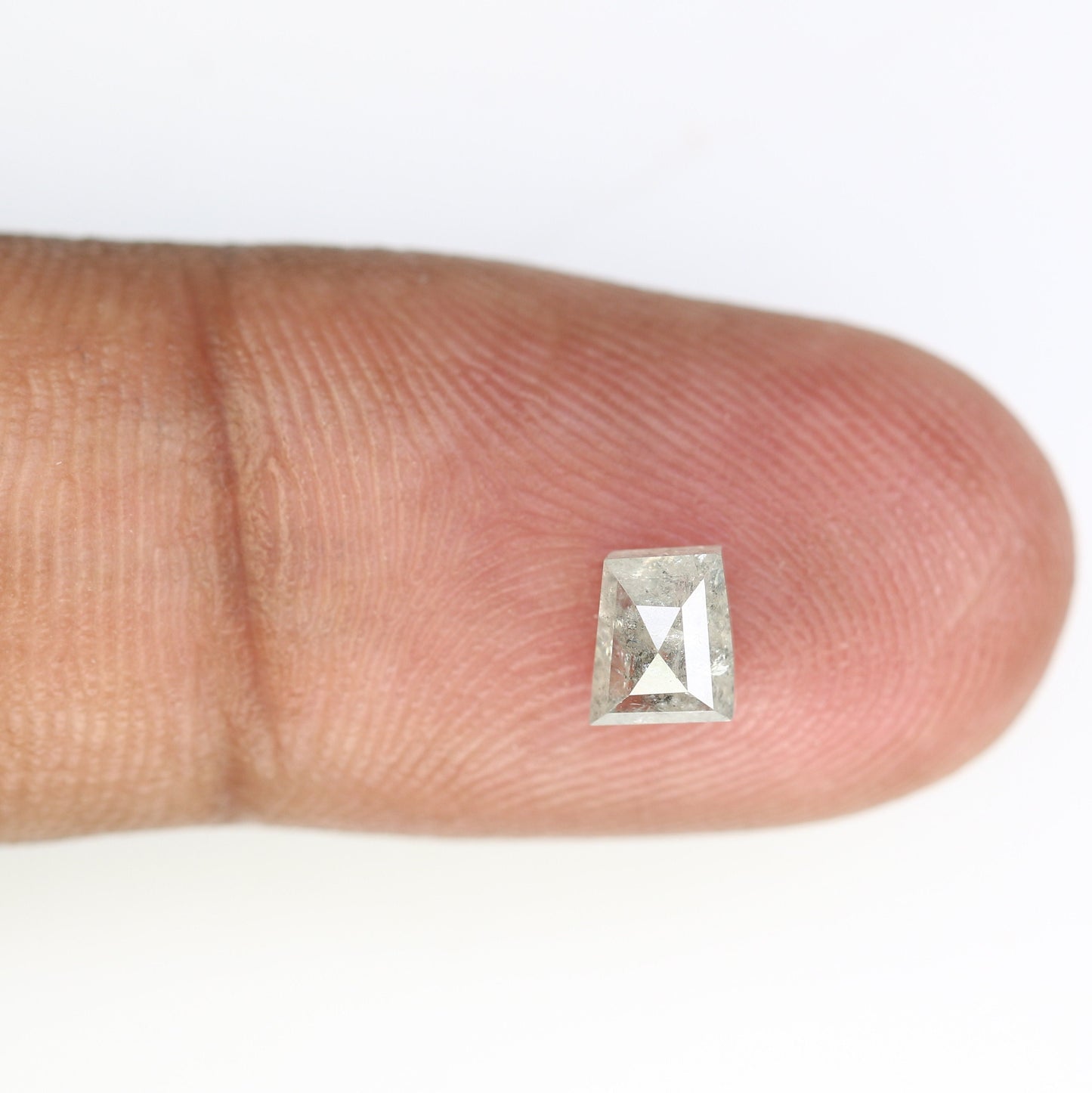 0.92 CT Geometric Shape Salt And Pepper Diamond For Wedding Ring | Diamond Pendant | Gift For Her.For Gold Ring Diamonds
